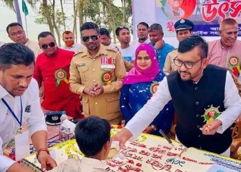 বঙ্গবন্ধুর জন্মদিনে দশ হাজার জেলে নিয়ে উৎসব করলেন এমপি শাওন