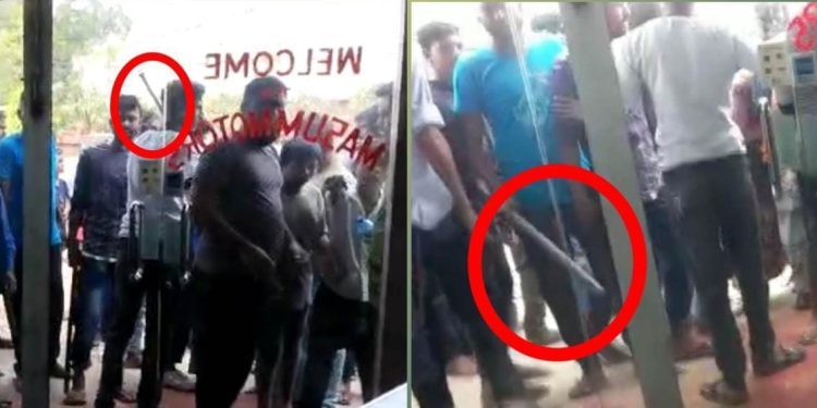 মাসুম মটরসে হামলা ও লুটপাট – থানায় এজহার 