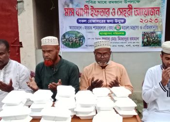 শার্শায় মাসব্যাপী ইফতার ও সেহেরীর আয়োজন করেছেন উদ্ভাবক মিজান