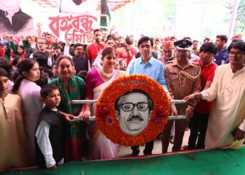 ফরিদপুর সানরাইজ প্রি-ক্যাডেট স্কুলে বঙ্গবন্ধুর জন্মদিন ও শিশু দিবস পালিত