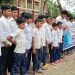 নড়াইলে প্রধান শিক্ষক অপসারণের দাবিতে ছাত্রছাত্রীদের মানববন্ধন
