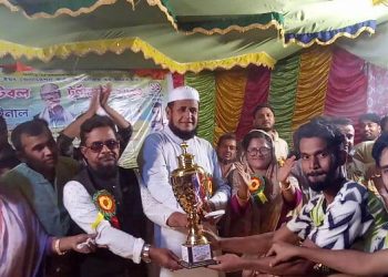 পুকুরিয়া বঙ্গবন্ধু ফুটবল টুর্নামেন্টে বাঁশখালী থ্রি স্টার ফুটবল একাডেমি চ্যাম্পিয়ন