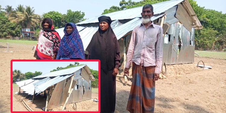 শার্শায় জমিজমা সংক্রান্ত বিরোধের জেরে বসতবাড়ি ভাংচুর : থানায় অভিযোগ