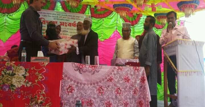 কৈমারী দাখিল মাদ্রাসায় বিদায় সংবর্ধনা অনুষ্ঠিত