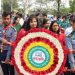 রংপুর বিভাগীয় কমিশনারের পুষ্পস্তবক অর্পণ