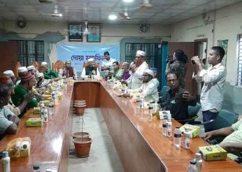 পীরগঞ্জ প্রেসক্লাবে দোয়া মাহফিল অনুষ্ঠিত হয়েছে