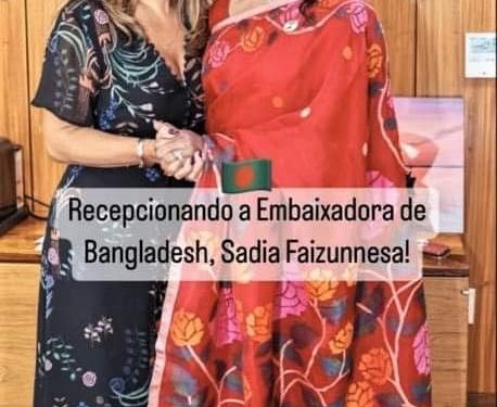 ব্রাজিল প্রধানমন্ত্রী শেখ হাসিনার আশ্রয়ন প্রকল্প সম্পর্কে জেনে ব্রাজিলের ফার্স্টলেডি অভিভূত