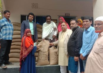 তেতুলিয়া সদর ইউনিয়নে ২০২৩-২৪ এর ভিজিডি কার্ডের চাউল বিতরণের শুভ উদ্বোধন