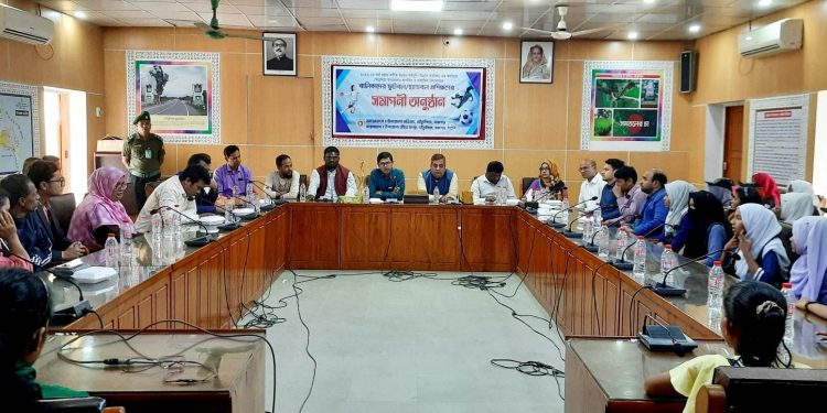 শেখ কামাল ২য় যুব গেমস হ্যান্ডবলে চ্যাম্পিয়ন : কৃতি খেলোয়াড়দের সংবর্ধনা