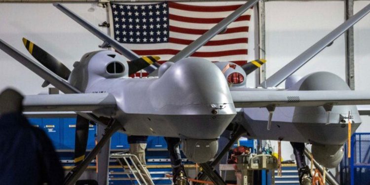 রুশ যুদ্ধবিমানের সঙ্গে সংঘর্ষ, কৃষ্ণ সাগরে ভেঙে পড়ল মার্কিন ড্রোন