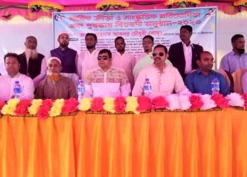 সালথার যোগারদিয়া উচ্চ বিদ্যালয়ের বার্ষিক ক্রীড়া প্রতিযোগিতার উদ্বোধন