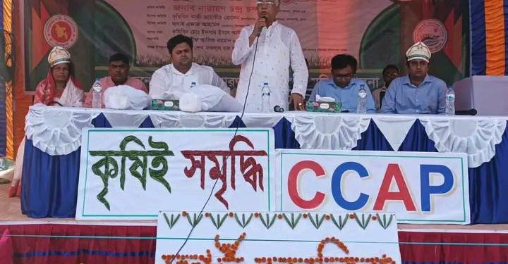 ডুমুরিয়া ক্লাইমেট স্মার্ট কৃষি প্রযুক্তিমেলার উদ্বোধন