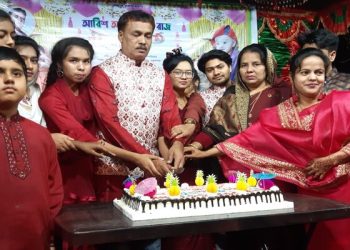 সলঙ্গার চেয়ারম্যান হিরো’র জন্মদিন পালন ও নাতী (রাজের) মুখে ভাত সমপন্ন