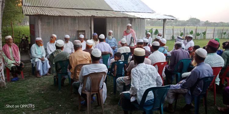 উপজেলা হাজী কল্যান পরিষদের উদ্যোগে ইফতার মাহফিল।