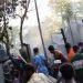 ভাঙ্গায় নিমেষে বসত ঘর পুড়ে ছাই সর্বশ্য হারালো দুটি পরিবার