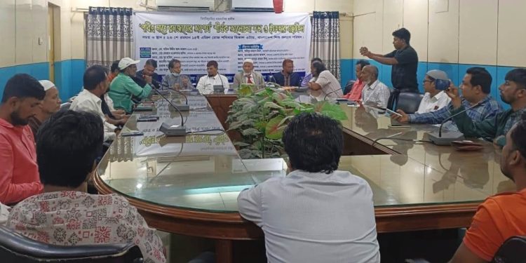 দৈনিক সময়ের কন্ঠ ও প্রতিদিন খবর এর উদ্যোগে ইফতার ও দোয়া মাহফিল অনুষ্ঠিত