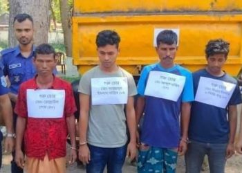 গাইবান্ধায় আন্তঃজেলা গরুচোর দলের ৪ সদস্য গ্রেপ্তার