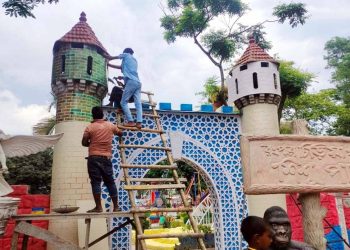 ঈদুল ফিতর উপলক্ষে নতুন সাজে রংপুরের বিনোদন কেন্দ্রগুলো