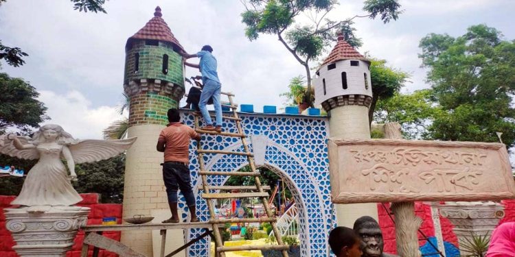 ঈদুল ফিতর উপলক্ষে নতুন সাজে রংপুরের বিনোদন কেন্দ্রগুলো