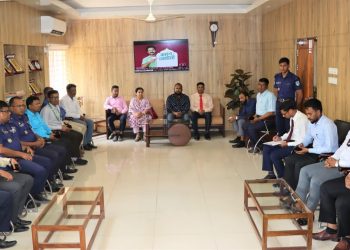 নড়াইলে ব্যাংকার ও বণিক সমিতির সাথে পুলিশ সুপারের মতবিনিময়