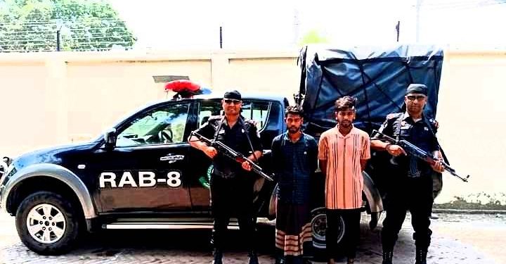 ফরিদপুরে কিশোর গ্যাং এর দুই সদস্য গ্রেপ্তার