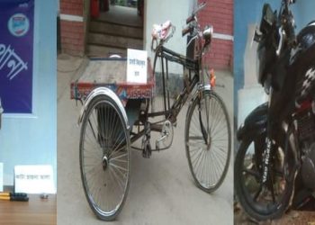 নড়াইলে চুরির সরঞ্জাম ও মোটরসাইকেল সহ আটক-১