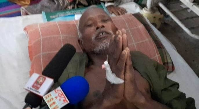 রংপুর নগরীর চব্বিশ হাজারী এলাকায় ছাগল ধান খাওয়াকে কেন্দ্র করে সংঘর্ষ আহত ৩ র,মে,কে ভর্তি