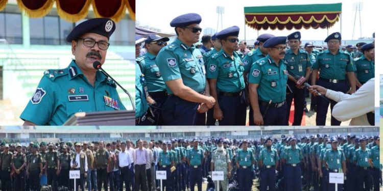 জাতীয় সংসদের ২৮৫ চট্টগ্রাম-৮ নির্বাচনি এলাকায় শূন্য আসনের উপনির্বাচন উপলক্ষে ব্রিফিং প্যারেড অনুষ্ঠিত