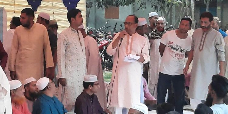 রাজশাহীর বাঘায় পবিত্র মাহে রমজান উপলক্ষে, বিএনপির সাবেক সভাপতির ইফতার ও দোয়া মাহফিল