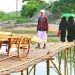 ৫০ বছরেও হয়নি সেতু ৫ গ্রামের মানুষের ভরসা বাঁশের সাঁকো