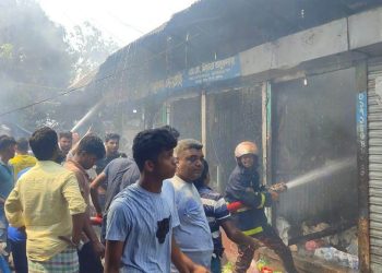 শ্রীনগরের ভাগ্যকুল বাজারে অগ্নিকান্ড