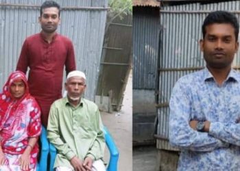 রিকশা চালিয়ে পড়াশোনা করা মমিনুর এখন প্রভাষক