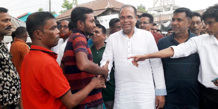 দ্বাদশ জাতীয় সংসদ নির্বাচন নড়াইল-২ আসনে এনপিপি চেয়ারম্যান ফরিদুজ্জামান ফরহাদের গণসংযোগ