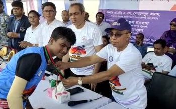 কুয়াকাটায় রোলার স্কেটিং ম্যারাথন প্রতিযোগিতা ২০২৩ সমাপ্ত