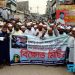 বরিশাল সিটির করপোরেশনের মেয়র প্রার্থী মুফতি সৈয়দ ফয়জুল করীমের উপর হামলার প্রতিবাদে নড়াইলে বিক্ষোভ মিছিল অনুষ্ঠিত