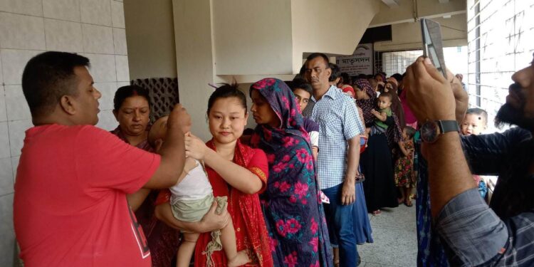 চট্টগ্রামের বন্দর ইপিআই জোন- চসিকের উদ্যোগে ভিটামিন এ ক্যাপসুল খাওয়ানো কর্মসূচি অনুষ্ঠিত