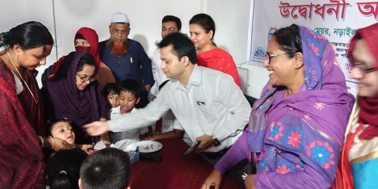 নড়াইলে ৯৩ হাজার ৫শ’ জন শিশুকে ভিটামিন এ পাস ক্যাপসুল খাওয়ানো হয়েছে