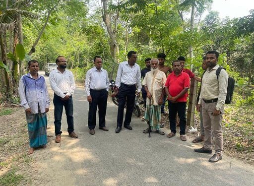 নড়াইলে বাস্তবায়িত কাজে সন্তোষ প্রকাশ করলেন জনস্বাস্থ্য প্রকৌশল অধিদপ্তরের অতিরিক্ত প্রধান প্রকৌশলী