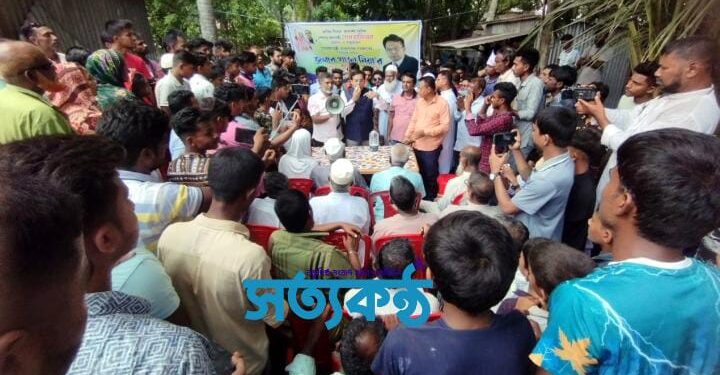 অন্যায় দূর্নীতি দূর করে এলাকার উন্নয়নের প্রত্যাশায় মুক্তিযুদ্ধ মন্ত্রনালয়ের সিনিয়র সচিব
