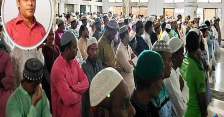 নীলফামারীতে সময় টিভি’র রংপুর ব্যুরো প্রধান মুমিনুর রহমান রতন সরকারের জানাজার নামাজ ও দাফন সম্পন্ন