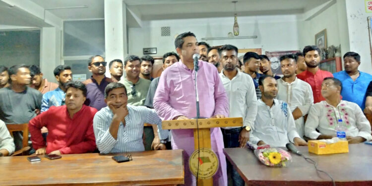 নড়াইলে বাংলাদেশ আওয়ামী যুবলীগের কর্মি সমাবেশ অনুষ্ঠিত