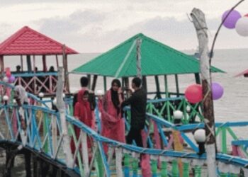 ভোলায় বৈরী আবহাওয়াতেও প্রকৃতিপ্রেমীদের ঢল পর্যটককেন্দ্রে