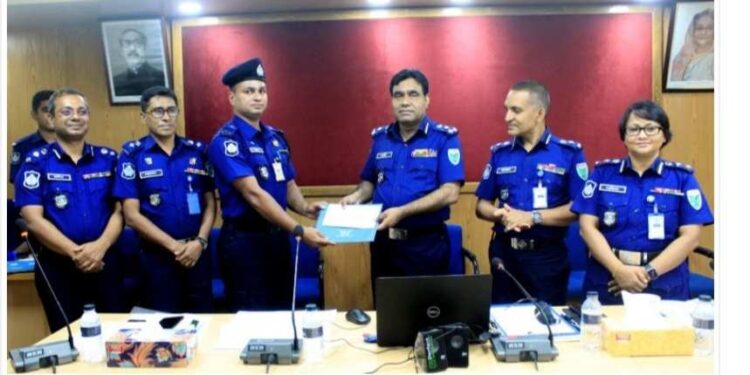 সিলেট বিভাগের শ্রেষ্ঠ এএসআই নির্বাচিত হলেন দোয়ারাবাজার থানার এএসআই সুমন