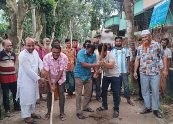 পলাশবাড়ীতে পৌরসভার ৪টি প্রকল্পের শুভ উদ্বোধন