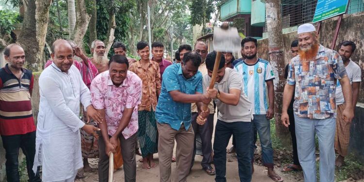 পলাশবাড়ীতে পৌরসভার ৪টি প্রকল্পের শুভ উদ্বোধন