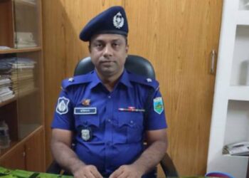 মোহনপুর থানায় নয়া ওসির যোগদান