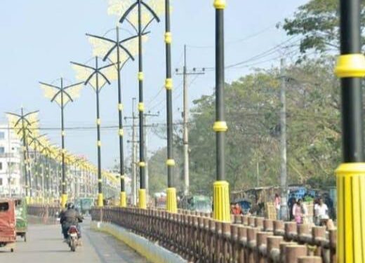 নগরীর দুইটি কবরস্থান ও একটি সড়কে আলোকায়নের শুভ উদ্বোধন