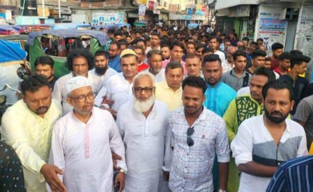 কাটাখালিতে আসাদের গণসংযোগ