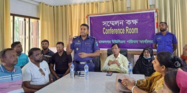 রামপালে আইন শৃঙ্খলা বিষয়ক মতবিনিময় সভা