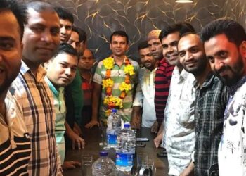 বাঁশখালী জুয়েলার্স এসোসিয়েশনের সম্পাদক সুমনকে-৯৯ ব্যাচের শুভেচছা 